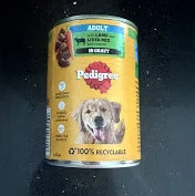 Pedigree lamb with liver can 385g