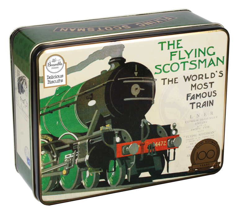 Flying scotsman tin shortbread
