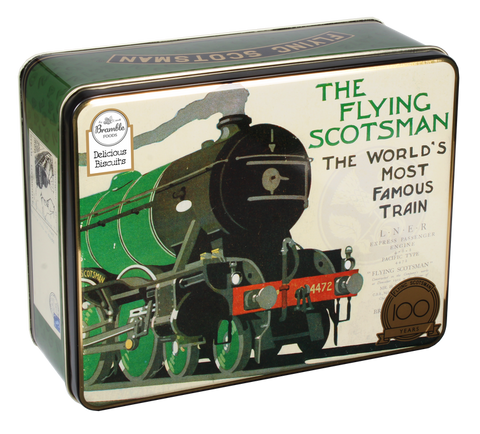 Flying scotsman tin shortbread