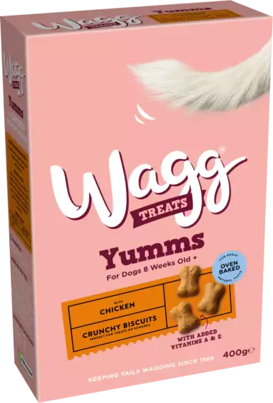 Wagg Yumms with chicken 400g