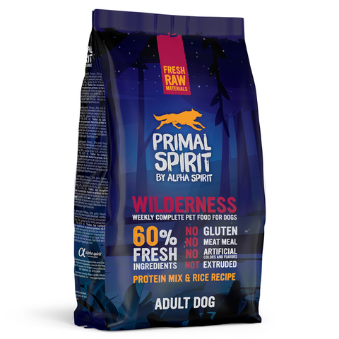 Primal spirit dog wilderness 1kg