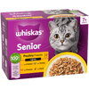 Whiskas 7+ Pltry Fsts in Jelly 12 x pouches 12x85g